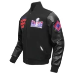 Superbowl LVIII Varsity Jacket Front View