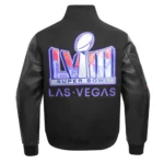 Superbowl LVIII Varsity Jacket Front View