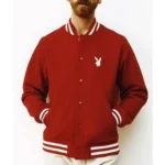 Supreme Playboy Varsity Wool Jacket Front