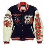 Lucky Devil Varsity Jacket Front