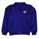 Front view of Toronto Blue Jays Sport Varsity Jacket