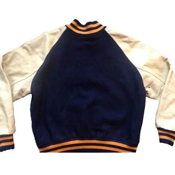 Back view of Washington Huskies Navy Varsity Jacket