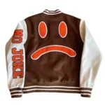 Wish You Took Me Serious Varsity Jacket Front