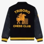 Chess Club Varsity Jacket Front