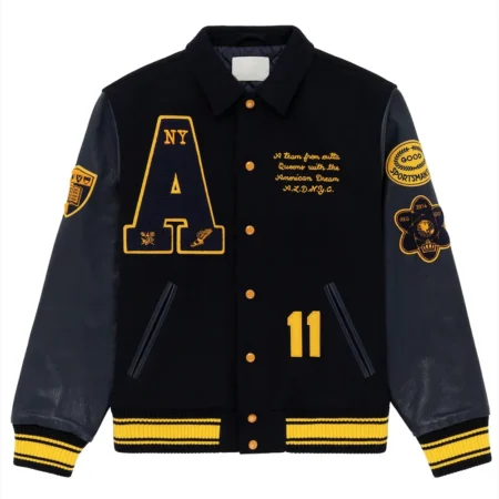 Front view of Chess Club Varsity Jacket