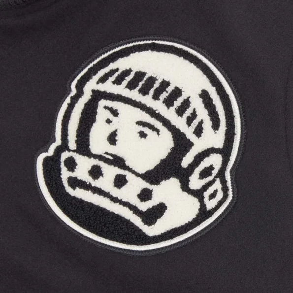 Close-up of Astro Winter 24 Varsity Jacket details