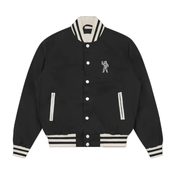 Front view of Arch BBC Logo Lightweight Varsity Jacket