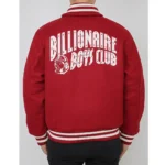 Astro BBC Burgundy Varsity Jacket Front