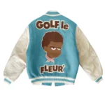 Golf Call Me If You Get Lost Varsity Jacket Front