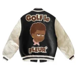 Golf Call Me If You Get Lost Varsity Jacket Front