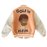 Golf Call Me If You Get Lost Varsity Jacket Front