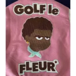 Golf Call Me If You Get Lost Varsity Jacket Front