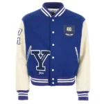 Front view of Calvin Klein Yale Varsity Jacket