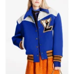 Cashgora LV Varsity Jacket Front