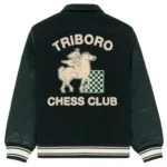 Chess Club Varsity Jacket Front