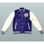 Degrassi Blue and White Varsity Jacket Front