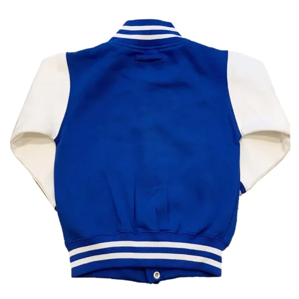 Back view of Duke Blue Devils Varsity Jacket