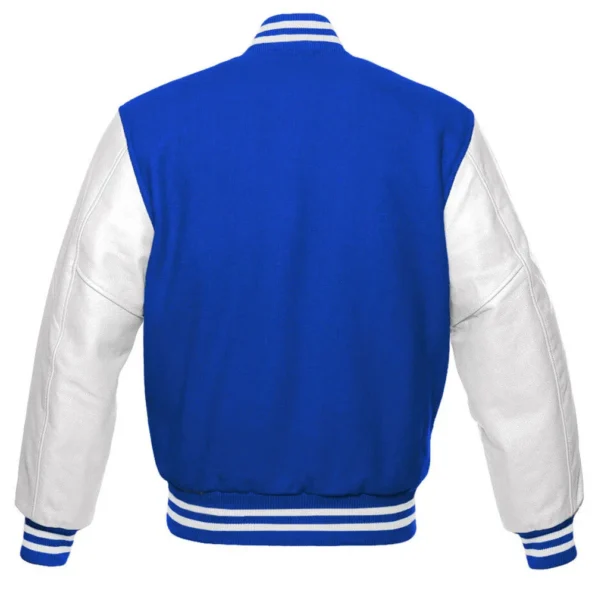 Back view of Duke Blue Devils Varsity Jacket