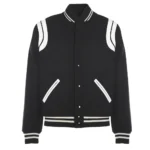 Front view of Ragnarok Herman Tømmeraas Varsity Jacket