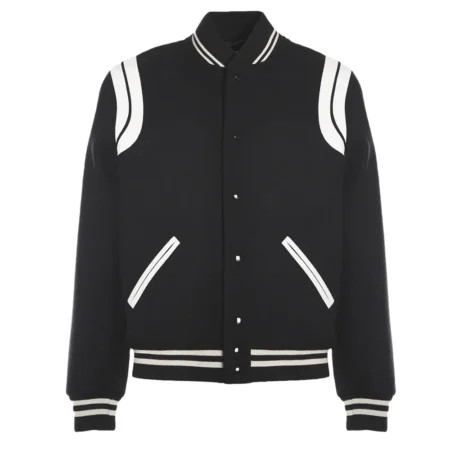 Front view of Ragnarok Herman Tømmeraas Varsity Jacket