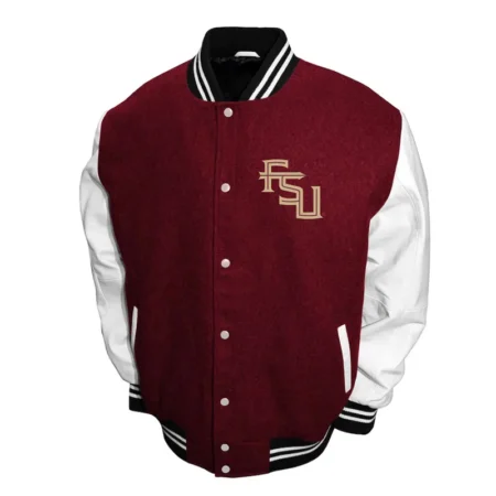 Front view of Florida State Seminoles Varsity Jacket