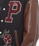 Lucky Charm Patta Varsity Jacket Front