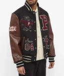 Lucky Charm Patta Varsity Jacket Front