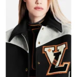 Cashgora LV Varsity Jacket Front