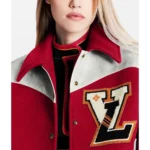 Cashgora LV Varsity Jacket Front