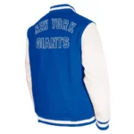 New York Giants Third Down Varsity Jacket Front