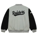 Oakland Raiders Legacy Varsity Jacket Front