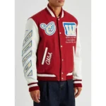 On The Go Varsity Jacket Front