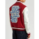 On The Go Varsity Jacket Front