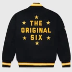 OVO Boston Bruins Varsity Jacket Front