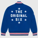 OVO New York Rangers Varsity Jacket Front