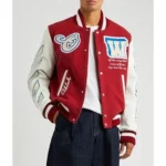 On The Go Varsity Jacket Front