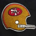 San Francisco 49ers Team Varsity Jacket Front