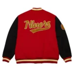 San Francisco 49ers Team Varsity Jacket Front