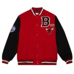 Chicago Bulls Team Legacy Varsity Jacket Front