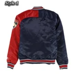 Front view Florida Panthers Hometown varsity jacket photo.