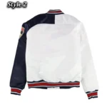 Front view Florida Panthers Hometown varsity jacket photo.