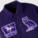 OVO Western Mustangs Varsity Jacket Front