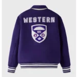 OVO Western Mustangs Varsity Jacket Front