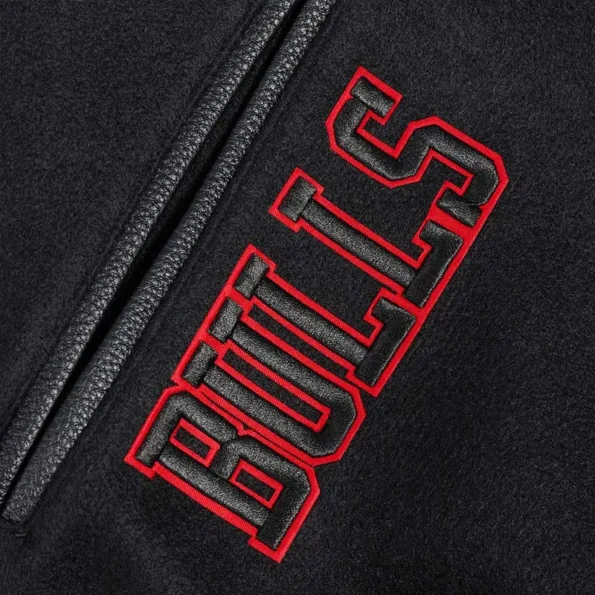 Chicago Bulls Area Code Varsity Jacket