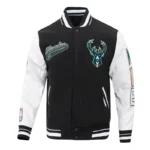 Milwaukee Bucks Script Varsity Jacket