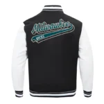 Milwaukee Bucks Script Varsity Jacket
