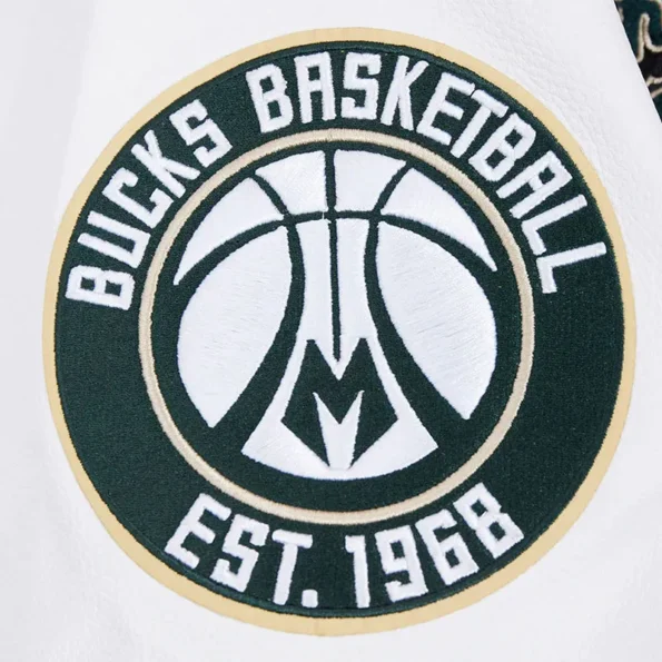 Milwaukee Bucks Script Varsity Jacket