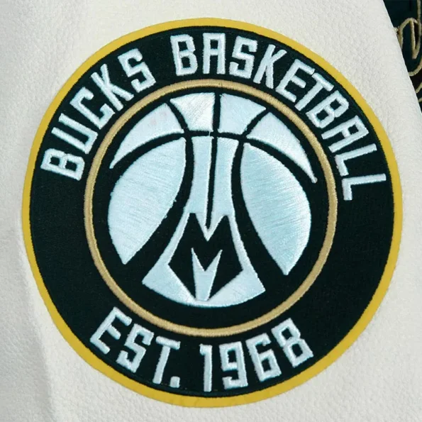 Milwaukee Bucks Script Varsity Jacket