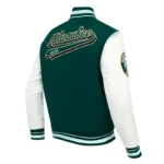 Milwaukee Bucks Script Varsity Jacket