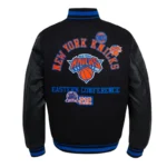 NY Knicks Area Code Varsity Jacket